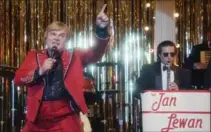  ?? NETFLIX ?? Jan Lewandowsk­i’s rise and fall is played for laughs in "The Polka King," starring Jack Black as the flamboyant Polish émigré. It premières Jan. 12 on Netflix.