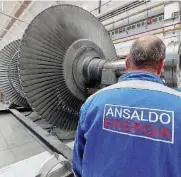  ?? Ansa ?? A Genova La Shanghai Electric Corporatio­n detiene il 40% della società