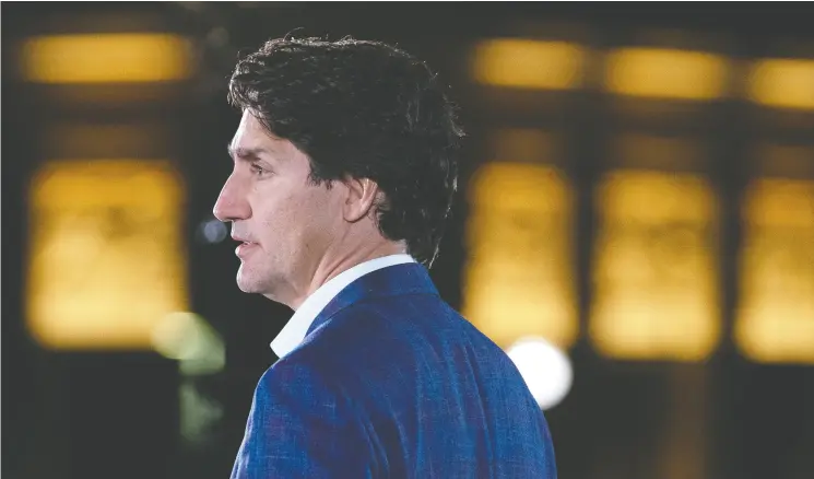  ?? ADRIAN WYLD / THE CANADIAN PRESS FILES ?? Prime Minister Justin Trudeau’s decision to vacation in B.C. on Canada’s first National Day for Truth and Reconcilia­tion did not go over very well with several letter writers.