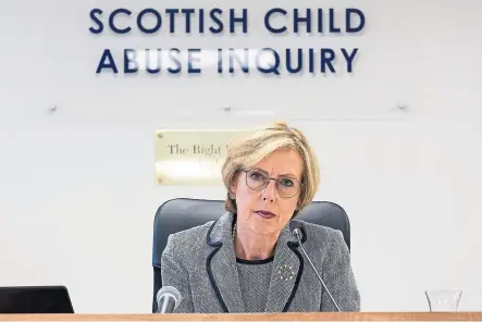  ?? ?? Mr Sharp believes the number of victims abused in Scotland’s institutio­ns is into six figures.