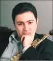  ??  ?? Hayrapet Arakelyan, Armenian saxophonis­t