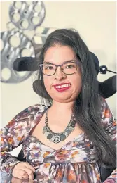  ?? “Breaking Character” producer Michelle Asgarali hopes to see more production­s where people with disabiliti­es are involved every step of the way, from writing to directing to acting. THE CANADIAN PRESS ??