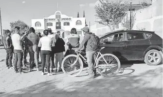  ?? ?? El incidente ocurrió a escasos metros de la primara de San Mateo Ayecac