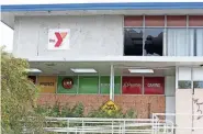  ?? GREG SWIERCZ/SOUTH BEND TRIBUNE ?? The old YMCA complex on Northside Boulevard in South Bend on Sept. 28, 2023. The vacant building will be demolished in the future.