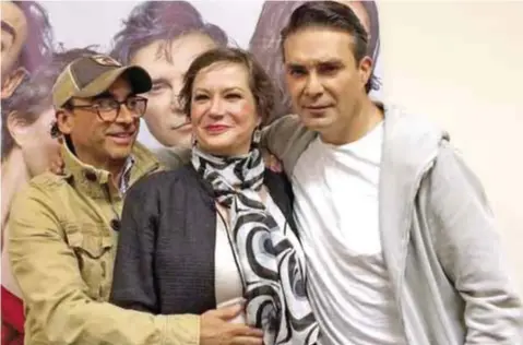  ?? | DANIELA PÉREZ ?? Adal Ramones, Mónica Dionne y Mauricio Islas, se encuentran de visita en Monterrey para hablar de esta puesta en escena.