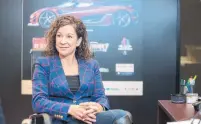  ?? MARCUS OLENIUK/TORONTO STAR ?? Wheels columnist Susan Gubasta is the first woman to serve as president of the Trillium Automobile Dealers Associatio­n, which represents some 1,100 auto retailers across Ontario.