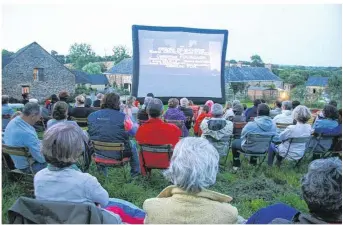  ??  ?? Plusieurs soirées Cinéma en plein air sont programmée­s tout au long de l’été.