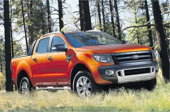  ?? — FORD FILES ?? Expect a new Ford Ranger to go on sale in 2019.