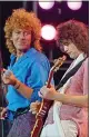  ?? AMY SANCETTA — AP FILE ?? “Stairway to Heaven” by Robert Plant, left, and Jimmy Page of Led Zeppelin did not copy another song, a federal appeals court has ruled.