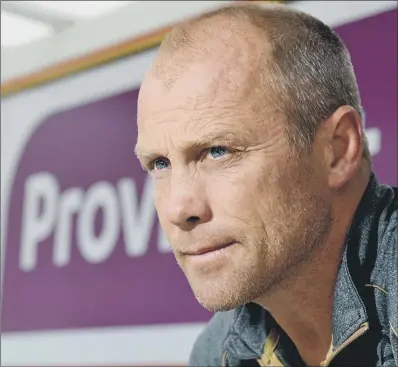  ??  ?? TOUGH SEASON: Bradford Bulls coach Geoff Toovey says he has enjoyed this season despite it ending in relegation for the fallen giants.