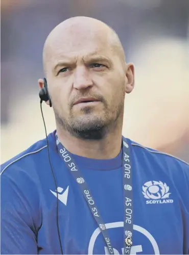  ??  ?? 0 Gregor Townsend named an expanded 40-man Scotland squad yesterday