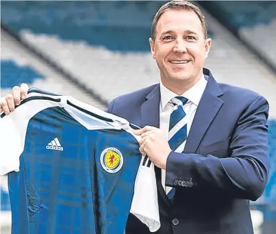  ??  ?? Malky Mackay insists the confirmati­on of the Project Brave bandings is “a significan­t milestone”.