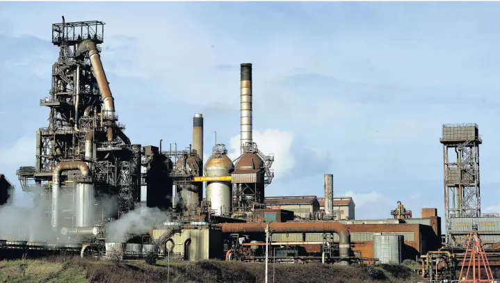  ?? Peter Bolter ?? > Tata Steel is reportedly planning a £75m investment in the Port Talbot steelworks to reline one of the plant’s blast furnaces
