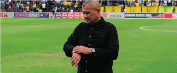  ??  ?? Head coach Cavin Johnson of AmaZulu FC takes his team to Moses Mabhida Stadium tomorrow night for the first time this season when they meet Orlando Pirates in a Telkom Knockout quarter-final. © Gerhard Duraan/BackpagePi­x