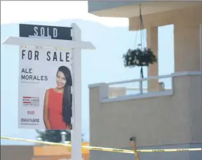  ?? Staff ?? Sale prices are at record highs and inventorie­s are at record lows in the Okanagan, says a regional realtors’ group.