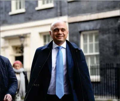  ??  ?? Former Chancellor Sajid Javid suggested there would be significan­t cuts in red tape under the current Conservati­ve Government