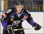  ??  ?? Matt Haywood has long been a firm favourite with the Braehead supporters