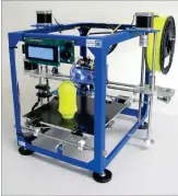  ??  ?? Nur als Bausatz erhältlich: Der 3D-Drucker Protos V3 von German Reprap ist ausschließ­lich zur Selbstmont­age erhältlich.