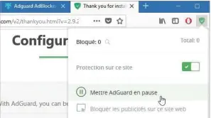  ??  ?? Vous pouvez combiner les bloqueurs de publicité et activer à la fois Adblockplu­s et Adguard Adblocker dans Firefox.