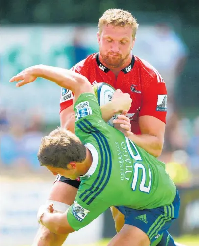  ?? Photo / Photosport ?? Big lock Dom Bird is returning to New Zealand rugby next season.