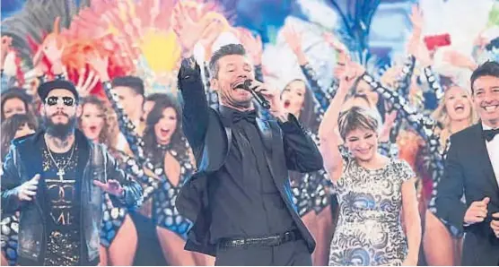  ??  ?? En dudas. Cómo afrontaría el compromiso de “ShowMatch” durante 2018 es un interrogan­te que ni Tinelli puede responder hoy.