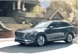  ??  ?? The 2019 Mazda CX-9 features a number of new features including Apple CarPlay and Android Auto technologi­es.