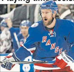  ?? Shuttersto­ck ?? GUESS WHO’S BACK? Kevin Klein, who has missed 12 games in a row, returns Saturday as the Rangers near full strength.