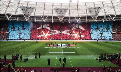  ?? Photograph: Andrew Fosker/Shuttersto­ck ?? West Ham have promised ‘indefinite bans’ for any supporters found guilty of attack which took place during match against Eintracht Frankfurt.