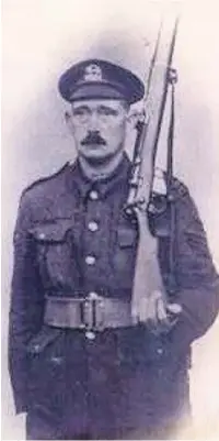  ??  ?? First World War hero Thomas Marston, of Loughborou­gh