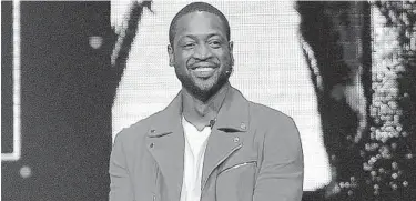  ?? MICHAEL LAUGHLIN/SOUTH FLORIDA SUN SENTINEL ?? Dwyane Wade spoke Wednesday on the Heat’s Instagram Live account.