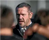  ??  ?? Former All Black Reuben Thorne, now the coach of Christ’s College, has been urged to educate his players.