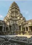  ?? Foto: dpa ?? Sagenumwob­en: die Tempelanla­gen von Angkor Wat in Kambodscha.