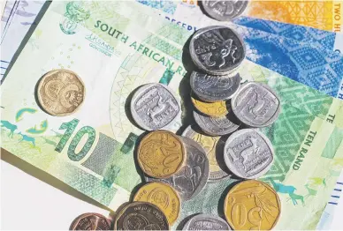  ?? Picture: Bloomberg ?? The rand strengthen­ed against the US dollar this week amid broad greenback weakness as investors began to worry about the impact of higher US interest rates on the US economy, reports NKC Research.