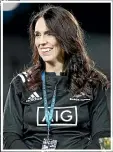  ?? GETTY IMAGES ?? Prime Minister Jacinda Ardern managed to get her hands on a Black Ferns jersey, but Christmas shoppers will miss out.