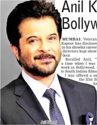  ??  ?? Anil Kapoor