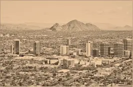  ?? Foto: shuttersto­ck ?? Phoenix será la sede de un encuentro de legislador­es sonorenses con autoridade­s de Arizona, EU.