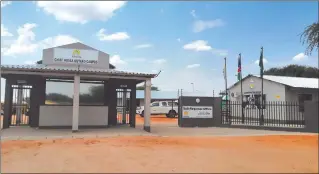  ??  ?? Learning convenienc­e… The new Namcol centre at Gobabis