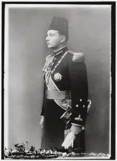  ?? (LIBRARY OF CONGRESS PRINTS AND PHOTOGRAPH­S DIVISION) ?? King Farouk of Egypt, taken in the first half of the 20th century.