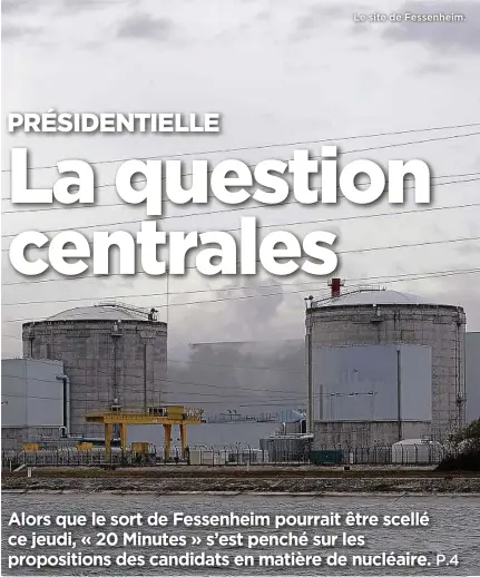  ??  ?? Le site de Fessenheim.