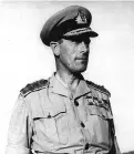  ??  ?? Lord Louis Mountbatte­n as head of Allied forces in Southeast Asia, circa 1944.