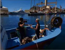  ?? (Photo DR) ?? Caroline Roose, eurodéputé­e verte, lors de son interventi­on à La Ciotat.