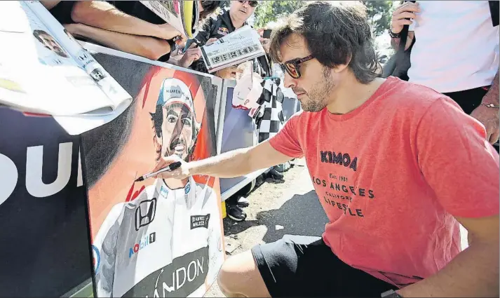  ?? FOTO: GETTY ?? Fernando Alonso tiene como principal objetivo descubrir el verdadero potencial de su coche en el GP de Australia en comparació­n con el resto de la parrilla para saber lo que deben evoluciona­r durante el curso y establecer­se metas