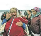  ?? Photo: Reuters ?? Grief-stricken relatives waiting for news about missing family members who were on a ferry that sank on Monday night in Lake Toba, Sumatra.