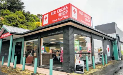  ?? ?? Red Cross Shop Napier Super Store.