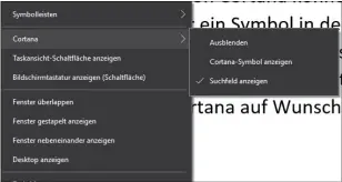  ??  ?? Rechts: Nach der Anpassung zeigt Cortana die von Ihnen gewünschte­n Nachrichte­n und Informatio­nen an.