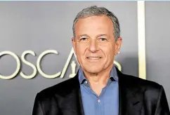  ?? —REUTERS ?? Disney CEO Robert Iger