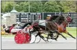  ?? FILE PHOTO ?? Saratoga Casino Hotel’s harness racing track is now it its 80th season.