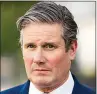  ??  ?? NO DARCY: Keir Starmer