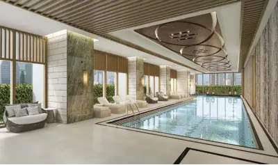  ??  ?? One of the projects to be featured during the Property Expo is The Residences at The Westin Manila Sonata Place. Shown in photo is the project’s Indoor Lap Pool.