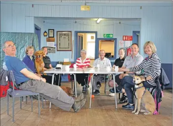  ?? 01_B25PO01 ?? Well-wishers and supporters attended a coffee morning showing their support for the new Kildonan Post Office.